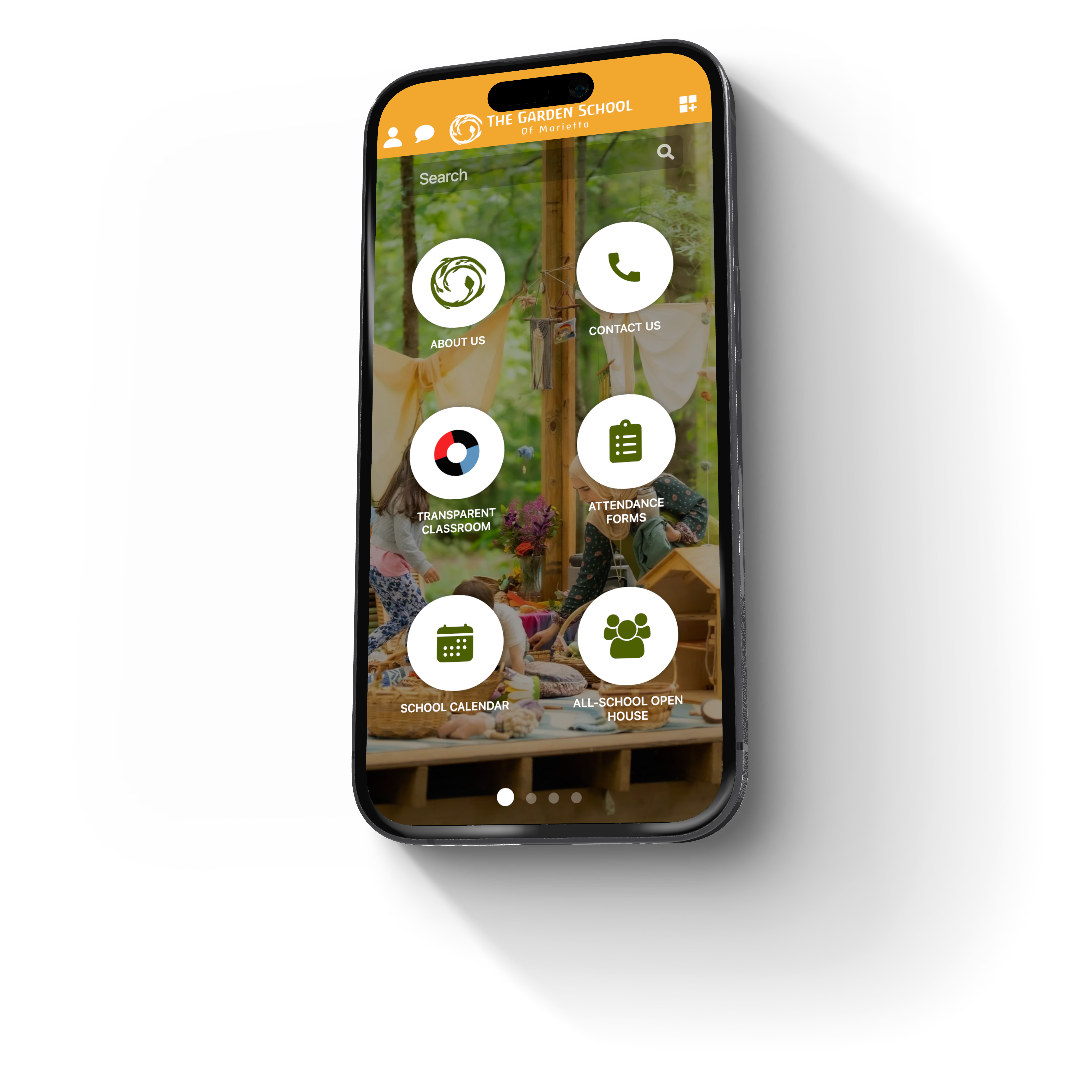The MDS App shown on a phone