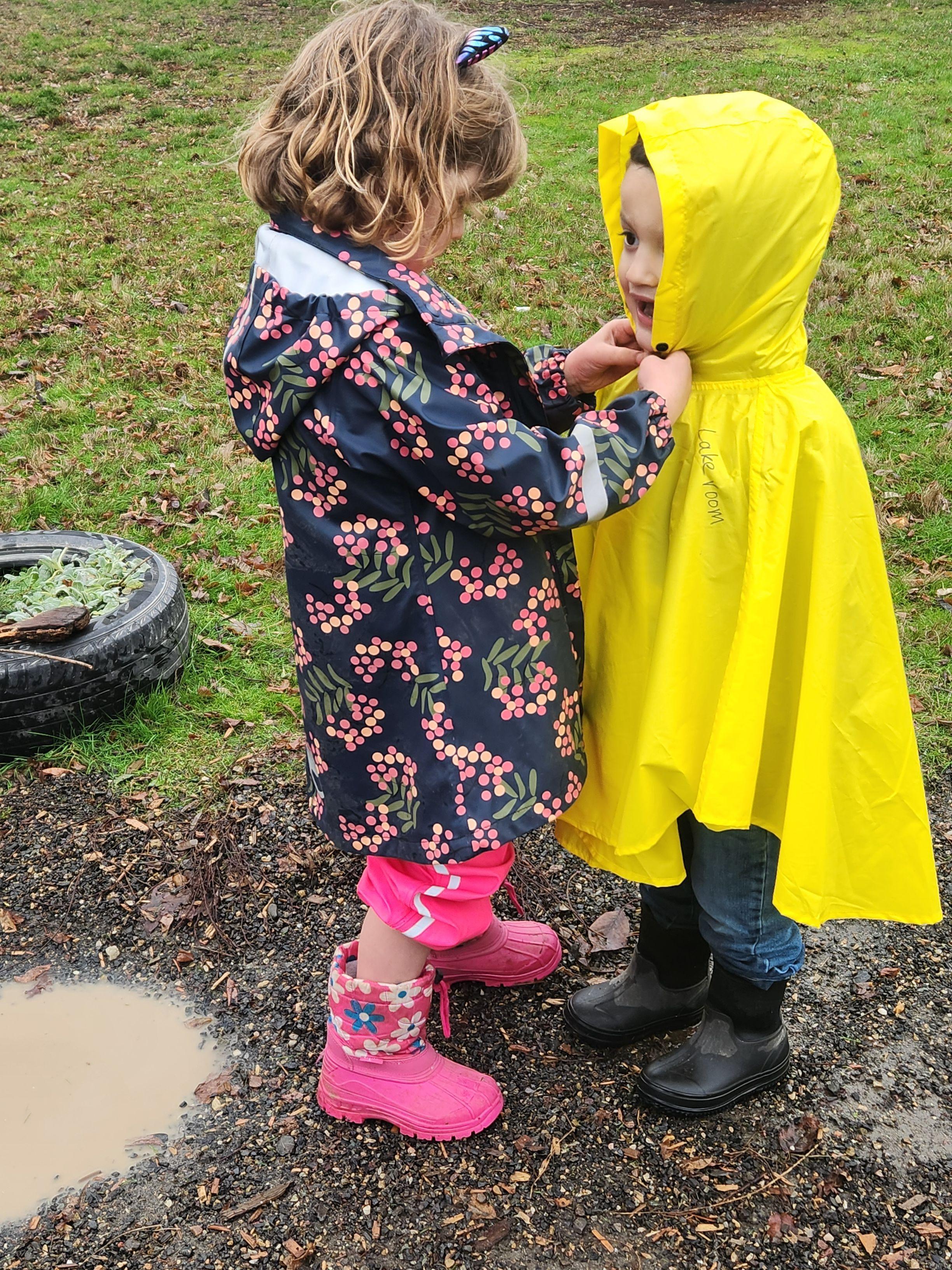 Children learning at Harmony Montessori