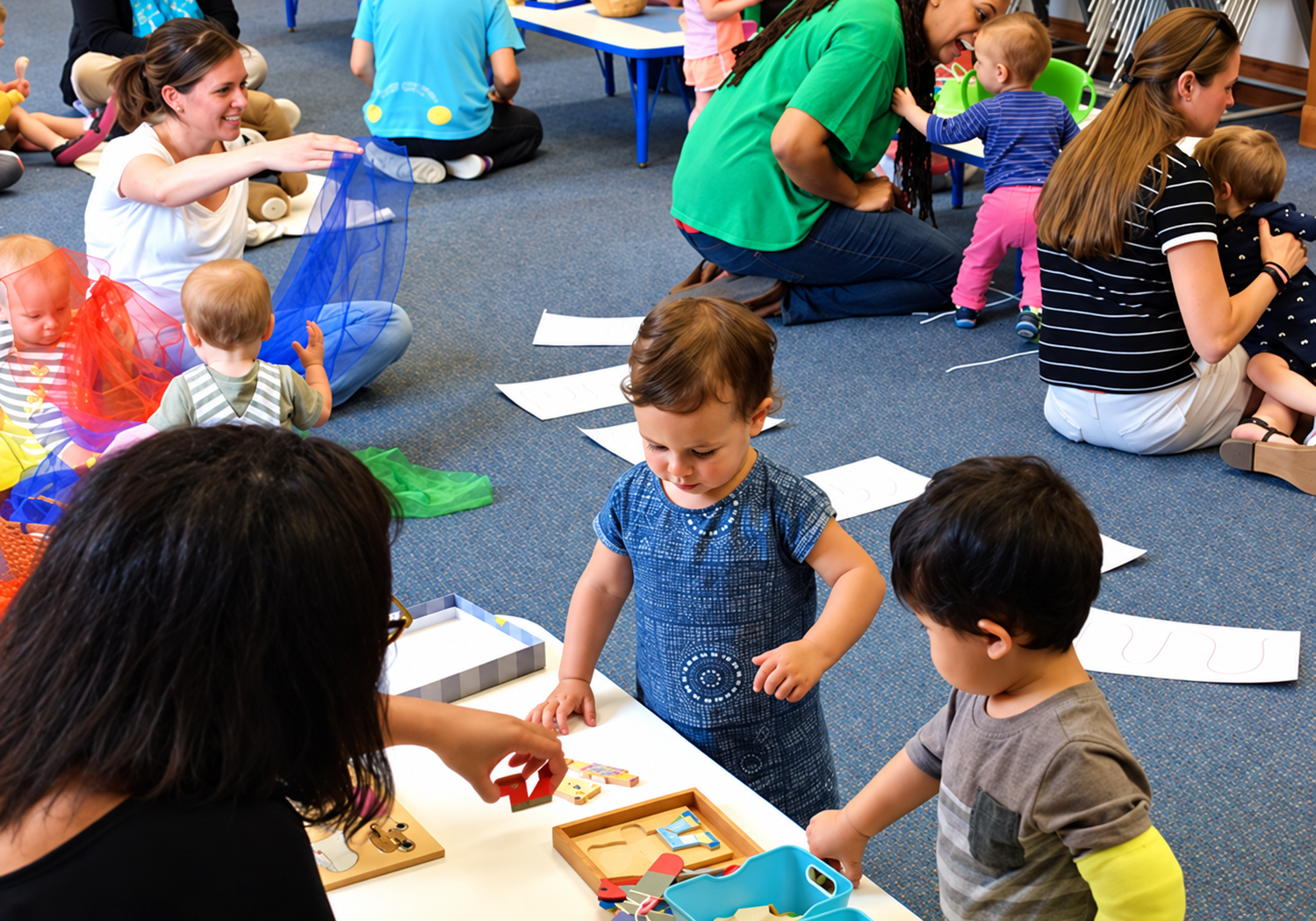 Toddler program at Charleston Montessori