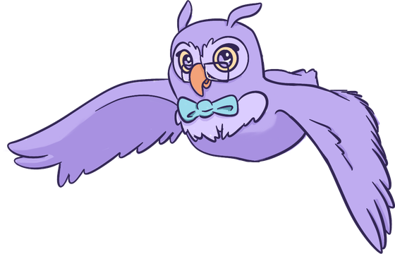Clarity’s owl mascot