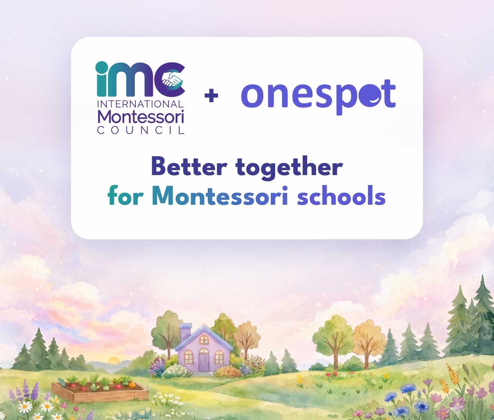 International Montessori Council + Onespot: better together for Montessori schools